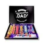 Best Dad Chocolate Gift Hamper - Chocolate Lover Gift Box Hamper - 8 Chocolate Bars - Dad Gift - Dad Thank You Gift - Gifts For Dad - Ultimate Chocolate Gift Box - Dad Birthday Gifts