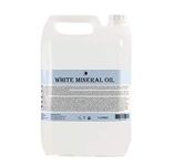 Mystic Moments | White Mineral Carrier Oil 5 litres - Pure & Natural Oil Perfect for Hair, Face, Nails, Aromatherapy, Massage and Oil Dilution Vegan GMO Free