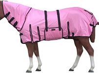 HILASON 66 Inches Horse Ultra Violet Rays Protect Mesh Bug Mosquito Horse Fly Sheet Summer Spring | Fly Sheet | Horse Turnout Sheet | Fly Sheet for Horses | Bug and Mosquito Protection