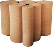 Cork Roll Board | Natural Insulation Cork Floor Underlay | Versatile | Sound and Heat Insulating Sheet | Many Thicknesses and Lengths (2 mm, 100 x 200 cm)