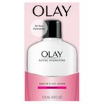 Olay Active Hydrating Beauty Fluid, Original Facial Moisturizer Liquid, Regular, 4 Ounce (Pack Of 2)