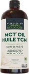 Viva Naturals MCT Oil Organic for Keto Coffee, Smoothies and Salad Dressings - Made from Organic Coconuts - Gluten Free, Dairy Free, Vegan, Keto & Paleo Certified - (946 mL, 32 fl oz)
