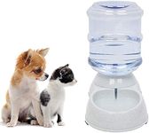 MAGHROLA® Pet Water Dispenser Station - Replenish Pet Waterer for Dog Cat Animal Self-Dispensing Automatic Gravity Water Drinking Fountain Bottle Bowl Dish Stand