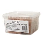 Sephra Fudge Cubes 2kg in Resealable Plastic Tub - Bite Size Pieces