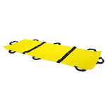 KosmoCare Double Layered Heavy Duty Foldable Soft Stretcher - with Belts, Patient Transport Stretcher with Handle & Carrying Case, Emergency Medical Portable Stretcher