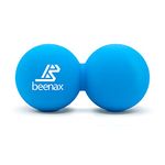 Beenax Peanut Massage Ball - Double Lacrosse Ball - Perfect for Trigger Point Therapy, Myofascial Release, Deep Tissue Massage, Yoga - Designed to Relieve Stress and Relax Tight Muscles