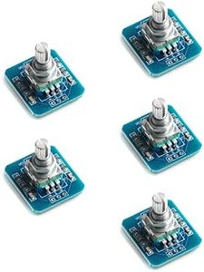 JESSINIE 5Pcs EC11 360 Degree Rotary Encoder Module Coding Encoding Module for Arduino