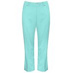 Island GREEN Womens 1727 Mid Length Durable Stylish Golf Trousers Aqua