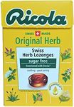 Ricola Swiss Sugar Free Herb with Stevia Herbal Drops 45g (Pack of 10)