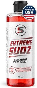 pH Neutral Car Wash Soap, Extreme Sudz, High-Foam, Cherry Scent, 16 oz