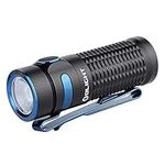 OLIGHT Baton3 Rechargeable Flashlight 1200 Lumens LED Flashlight, Charging with Magnetic Charging Cable, Variable-Output Side-Switch EDC Flashlight for Outdoors Camping Hiking (Black)