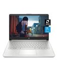 HP 14-inch Laptop, AMD 3020e Processor, AMD Radeon Graphics, 4 GB RAM, 64 GB eMMC, Windows 10 Home in S mode (14-fq0080nr, Snowflake White)