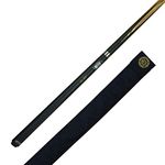 BCE Unisex Bsp-1am BCE 2 Piece Mark Selby Snooker Pool Cue with WAC System and Classic Case 145cm 9 5mm Tip, black butt/ natural wood shaft, 57 UK