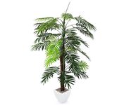 Closer2Nature 5ft Artificial Kenita Bamboo for Home Decor; Artificial Plants With Real Bamboo Great For Indoor and Outdoor, Realistic Lush Leaves; Perfect House Plant or Artificial Outdoor Plants