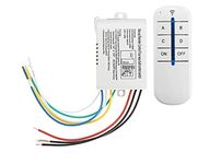 Quick Sense(Qs-RF01): 4 Way RF Remote Control Switch (Standard Size)