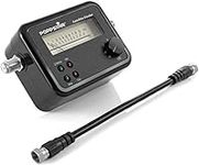 Poppstar Satellite Finder Measuring Device for Exact Calibration of Satellite - Antennas, max. 100mA, incl. 19.5cm connector cable