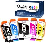 Ondula 5-Pack 302XL 302XL Ink Cartridges Compatible with Epson 302XL for Expression Premium XP-6000 XP-6100 XP6000 XP6100 Printer (1BK,1PBK,1C,1M,1Y)