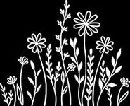 Wildflowers Car Decal, Wildflower B