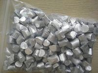 ONECHANCE Zinc Nugget Mental Purity ≥99.995% Reagent Grade Zinc Metal Rods Raw Material 12x30mm Weight 500g