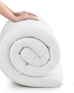 MICAMAMELLAMA Colchon Ergonomico Reversible | 60 x 180 x 8 cm | Colchon espumacion Alta Densidad | Confort y Adaptabilidad | Tejido Aloe Vera Antibacterial | Topper