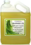 Dr Adorable - 7 lb - Grapeseed Oil - 100% Pure Natural Organic Cold Pressed