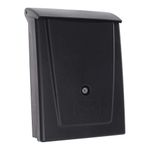 Rottner Mailbox Posta, Cylinder Lock with 2 Keys, Plastic, WxH 250x340 mm, Mounting Material Included