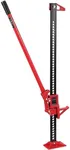 48'' High Lift Farm Jack, 3.5 Ton (7000lb) Ratcheting Off-Road Utility Farm Jack, Heavy-Duty Farm Jack for Car, Tractor, Truck, SUV Bumper Jack