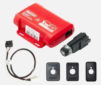 REDARC Tow-Pro Liberty Trailer Brake Controller Kit – Proportional Braking, Sway Control – 12V – Plug & Play for Land Cruiser, Sequoia, 4Runner, Early Tundra & Tacoma with Universal Mount & Wiring