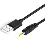 Replacement PSP Charger Cable, Charger Power Cord for Sony PSP 1000 2000 3000 Series (PSP-1001, 2001, 3001) and E-1000 USB Charging Cord Cable