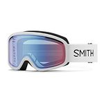 Smith Vogue Snow Goggles (White, Blue Sensor Mirror)