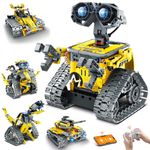 VEPOWER STEM Robot Building Kit for Kids Ages 8-12, Remote & APP Controlled Creator Coding Buildable Technic Robotics Toy Set,Creative Gift for Boys Girls Kids 6+(488 PCS)