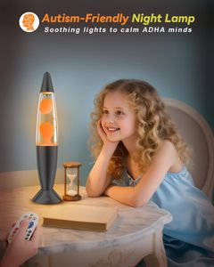 LED Liquid Motion Lamp – Pink Wax Lava Light