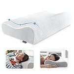 Sufuhom Cooling Pillows Memory Foam Ventilated Design, Contour Ergonomic Cervical Support Pillow for Neck Shoulder Pain Relief Sleeping Orthopedic Pillow for Side, Back, Stomach Sleeper