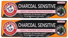 Arm and Hammer Charcoal Sensitive Toothpaste - 2 Pack