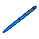 OLIGHT O'Pen Glow 120 Lumens LED Pen Light with Green Beam, Rechargeable EDC Flashlight with Pen for Writing, Work, Adventure, Professional Business (Blue)