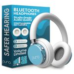 Puro Sound Labs BT2200-Plus Volume Limited Kids’ Bluetooth Headphones – Safer Headphones for Kids – Studio-Grade Audio Quality & Noise Isolation (Teal)