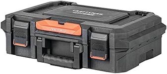 CRAFTSMAN TRADESTACK System 21.625-in Tool Box, Black, Structural Foam, Lockable (CMST21415)