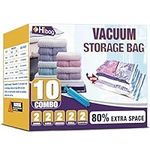 HIBAG Vacuum Storage Bags, 10-Pack 
