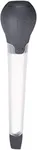Tovolo Large Turkey Bulb Baster with Angled Tip for Cooking Turkey Ham Roasting Basting, Heat Resistant Extra Long Dripless Kitchen Baster for Liquid, Dishwasher Safe Silicone BPA Free Clear
