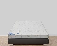 Foams India® 100% Natural Latex Mattress Pearl FX,King Size - 72” W x 75” L x 5” T, with Two Pillows Free