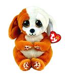 Ty Toys Beanie Baby Brown and White Dog Ruggles - 15 CM (2009302)