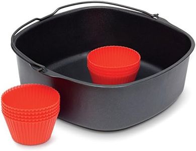 Philips Kitchen Appliances Master Accessory Kit with Baking Pan and Silicone Muffin Cups, XXL Models, Black