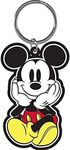 Disney Mickey Mouse Face in Palms Keychain