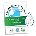 TerraSlate Paper 10 MIL 11" x 17" Waterproof Laser Printer/Copy Paper 100 sheets