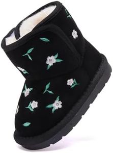 BMCiTYBM Baby Winter Snow Boots Infant Walking Shoes Grey 12-18 Months