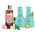 Nat Habit Dasabuti Winter Hair Oil & Hair Mask Combo For Men & Women, Tri Leaf Nutrimaks & Hibiscus Amla Oil For Hair Growth & Hair Fall Suitable For All Hair Types (Combo Pack of 3)