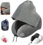 Travel Pillow with Extra Large Hood