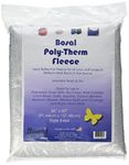 Bosal 464 Craft Supplies Poly-Therm Heat Reflective Fleece-Silver 62-Inch X 36-Inch