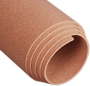 Cork Roll - 4' x 6' x 1/4" - Manton Cork Premium Facing Grade Material - 100% Natural