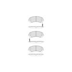 Front Brake Pads Fits: Nissan X-Trail (T32) 04/14-